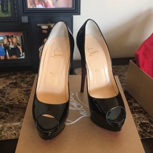 Christian Louboutin Lady Peep 150 Patent